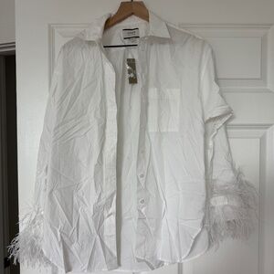 Jcrew cotton poplin shirt